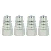 DURAFORCE 4Pcs Male Hydraulic Quick Coupler Plug AW32184 For John Deere 1023 1025