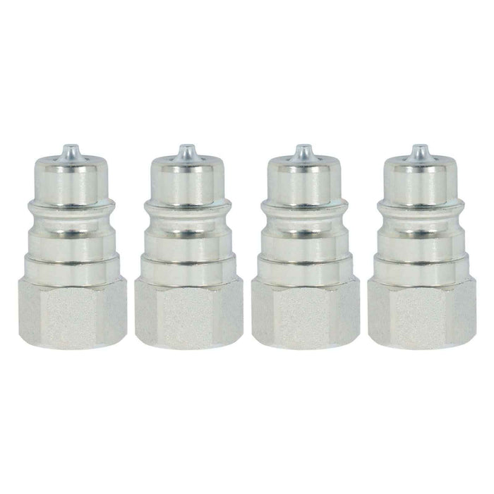 DURAFORCE 4Pcs Male Hydraulic Quick Coupler Plug AW32184 For John Deere 1023 1025