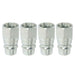 DURAFORCE 4Pcs Male Hydraulic Quick Coupler Plug AW32184 For John Deere 1023 1025