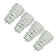 DURAFORCE 4Pcs Male Hydraulic Quick Coupler Plug AW32184 For John Deere 1023 1025