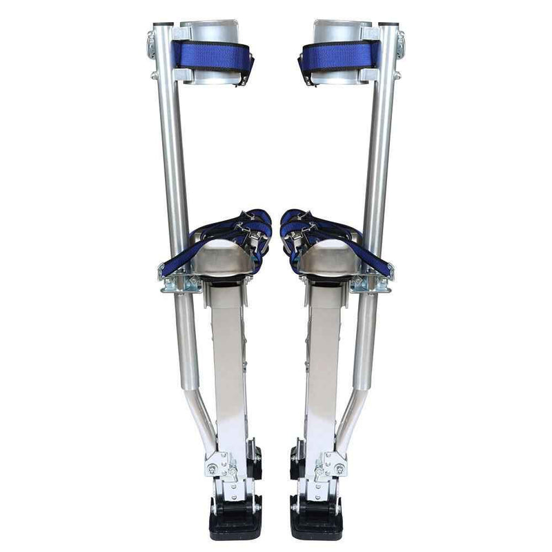 DURAFORCE 24-40Inch Aluminum Painter Taping Tool Silve Stilt Drywall Painting Stilts