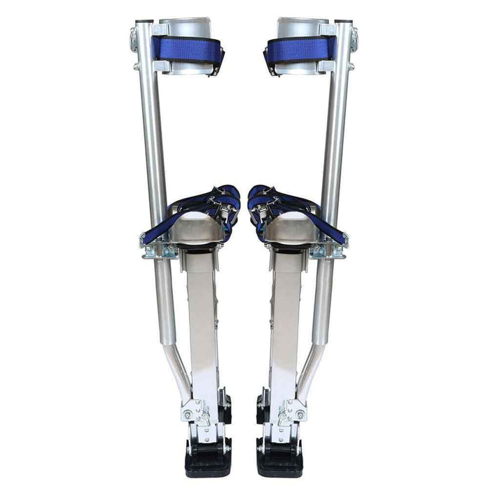 DURAFORCE 24-40Inch Aluminum Painter Taping Tool Silve Stilt Drywall Painting Stilts