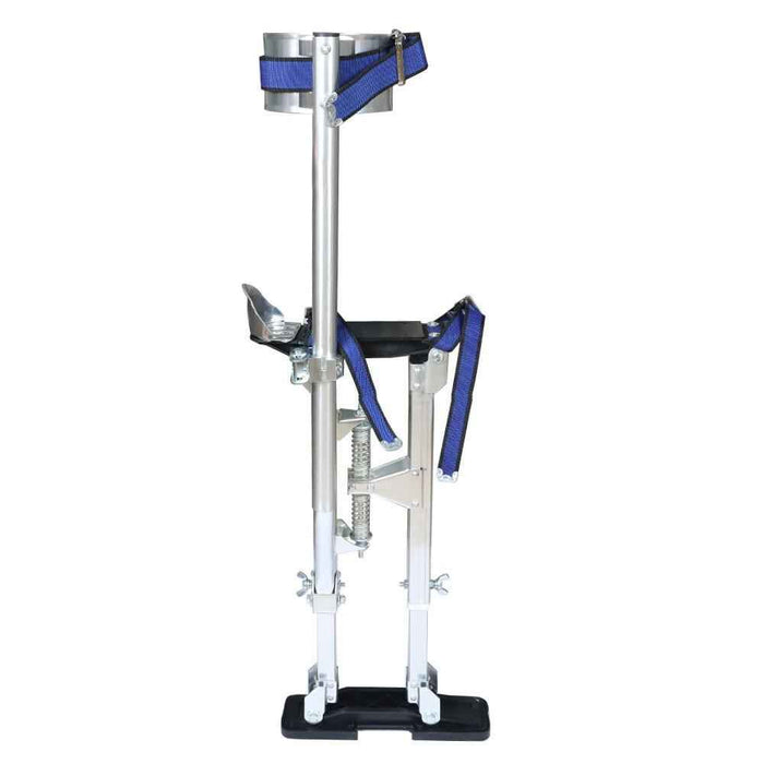 DURAFORCE 24-40Inch Aluminum Painter Taping Tool Silve Stilt Drywall Painting Stilts