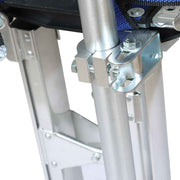 DURAFORCE 24-40Inch Aluminum Painter Taping Tool Silve Stilt Drywall Painting Stilts