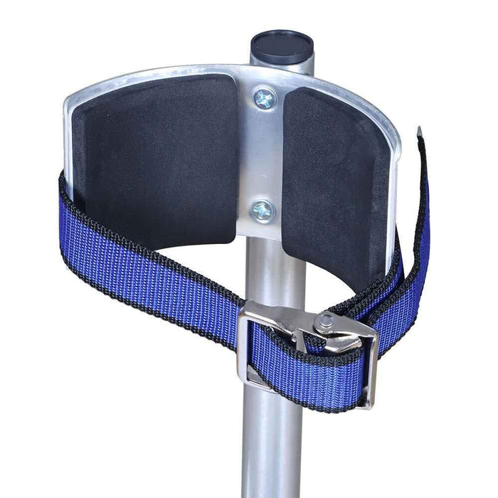 DURAFORCE 24-40Inch Aluminum Painter Taping Tool Silve Stilt Drywall Painting Stilts