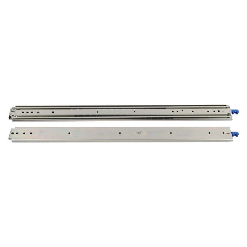 DURAFORCE 1 Pair Locking Drawer Slides 36 Inch Lock & Full Extension 500 lbs Load Capacity