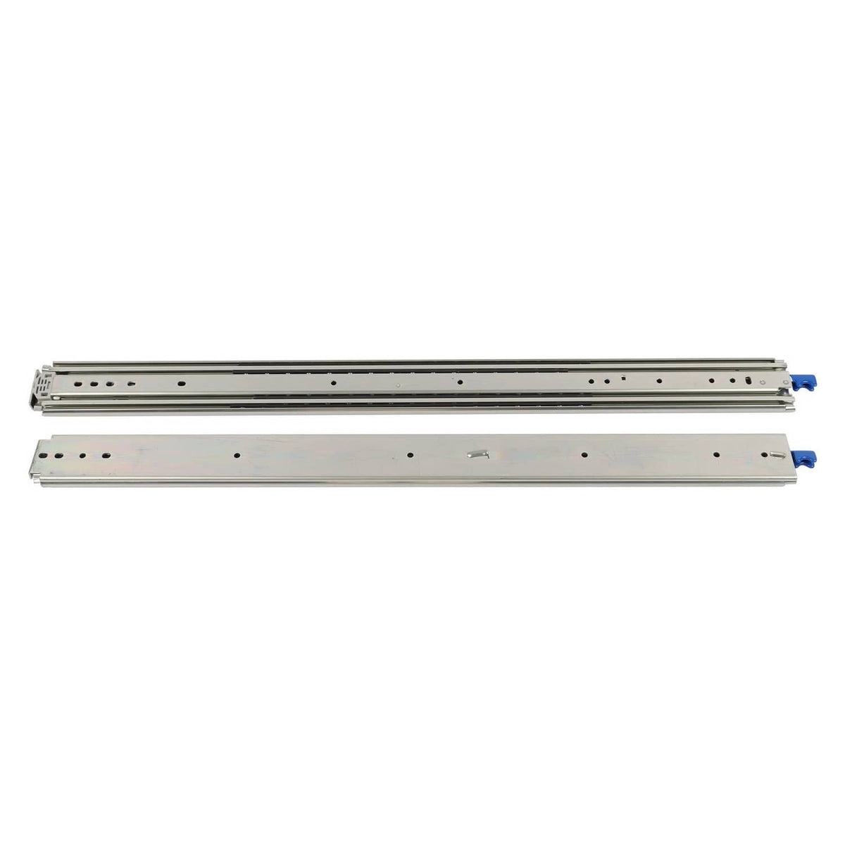 1 Pair Locking Drawer Slides 36 Inch Lock & Full Extension 500 lbs Load ...