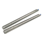 DURAFORCE 1 Pair Locking Drawer Slides 36 Inch Lock & Full Extension 500 lbs Load Capacity