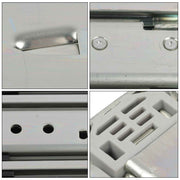 DURAFORCE 1 Pair Locking Drawer Slides 36 Inch Lock & Full Extension 500 lbs Load Capacity