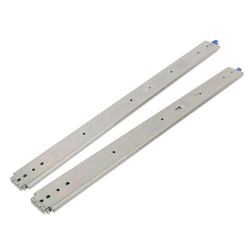 DURAFORCE 1 Pair Locking Drawer Slides 36 Inch Lock & Full Extension 500 lbs Load Capacity