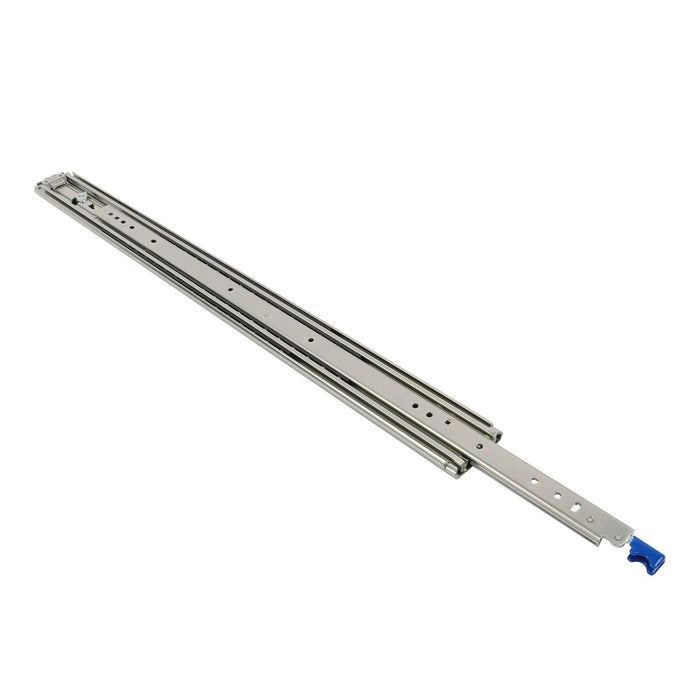 DURAFORCE 1 Pair Locking Drawer Slides 36 Inch Lock & Full Extension 500 lbs Load Capacity