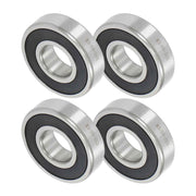 DURAFORCE 63//28-2RS 4Pcs Deep Groove Ball Bearing 28mm Inner 68mm Dia 18mm Bore Sealed