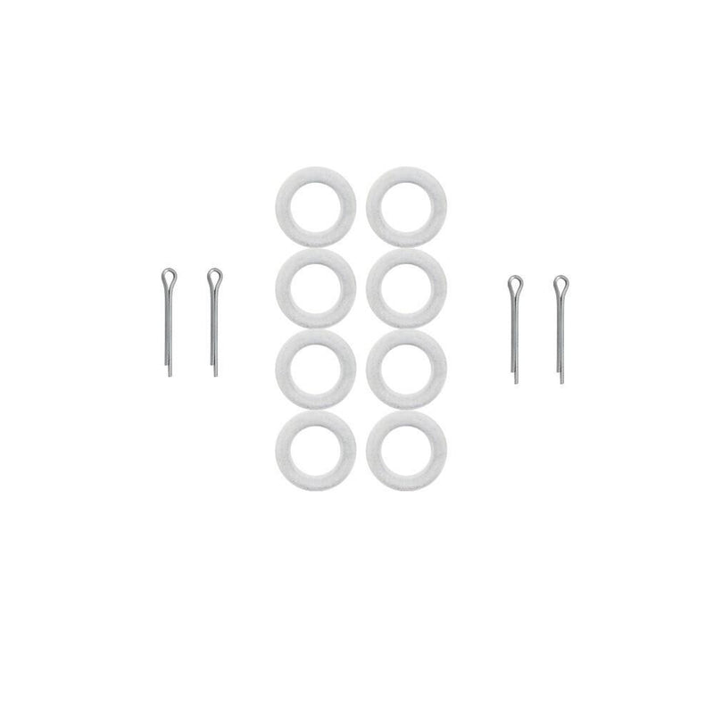 DURAFORCE Solid Never Flat Tires All Terrain Wheel Kit Fit For Honda eu3000is Generator