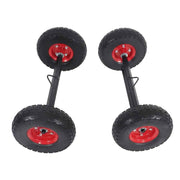 DURAFORCE Solid Never Flat Tires All Terrain Wheel Kit Fit For Honda eu3000is Generator