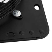 DURAFORCE 10" Exhaust Fan Ventilation Extractor Wall-Mounted Square Blower With Insect Net