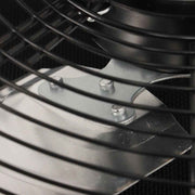 DURAFORCE 10" Exhaust Fan Ventilation Extractor Wall-Mounted Square Blower With Insect Net