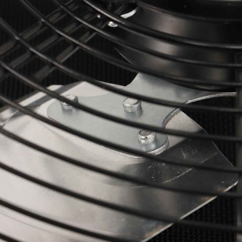 DURAFORCE 10" Exhaust Fan Ventilation Extractor Wall-Mounted Square Blower With Insect Net