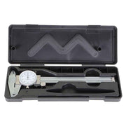 DURAFORCE 3 × SHOCKPROOF 6" STAINLESS STEEL DIAL CALIPER. 001" OF ONE INCH.
