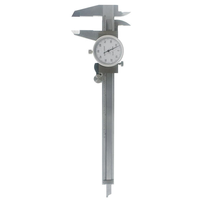 DURAFORCE 3 × SHOCKPROOF 6" STAINLESS STEEL DIAL CALIPER. 001" OF ONE INCH.
