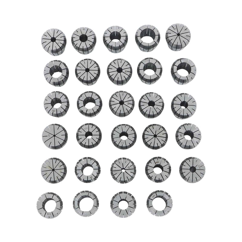 DURAFORCE 29Pack High Precision ER40 Spring Collet Set CNC Chuck Bit Holder Tool New