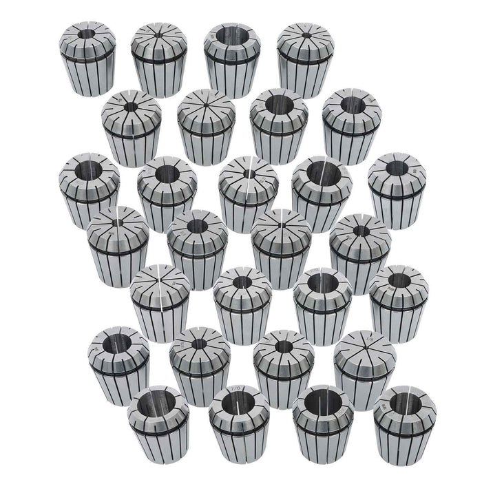 DURAFORCE 29Pack High Precision ER40 Spring Collet Set CNC Chuck Bit Holder Tool New