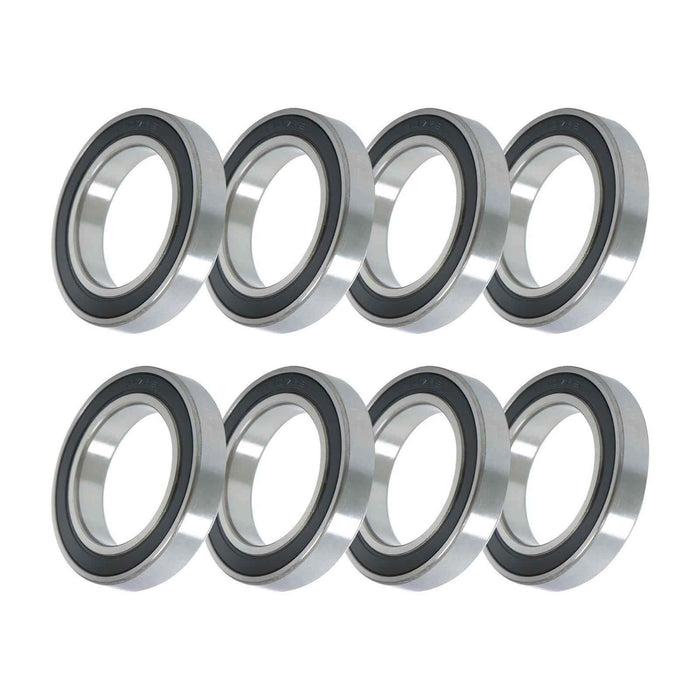 DURAFORCE 10 Pack 6907-2RS Deep Groove Ball Bearing 35 × 55 × 10 mm Double Rubber Seals