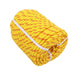 DURAFORCE 1/2" × 200' Yellow & Red Polyester Braided Hiking Camping Rope 48 Strand