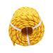 DURAFORCE 1/2" × 200' Yellow & Red Polyester Braided Hiking Camping Rope 48 Strand