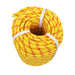 DURAFORCE 1/2" × 200' Yellow & Red Polyester Braided Hiking Camping Rope 48 Strand