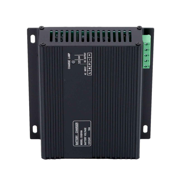 DURAFORCE 160-250VAC 12/24V 10A CH2810 Diesel Generator Genset Intelligent Battery Charger