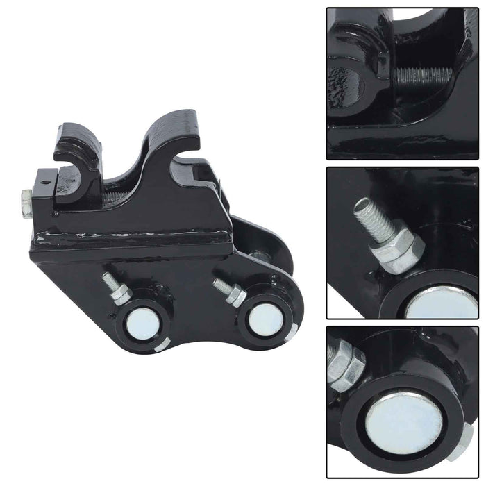 DURAFORCE Mini Excavator Quick Hitch Coupler Universal Fit for Easy Attachment Switching