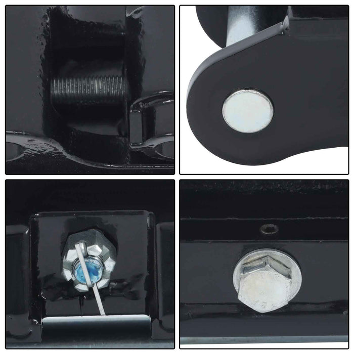 DURAFORCE Mini Excavator Quick Hitch Coupler Universal Fit for Easy Attachment Switching