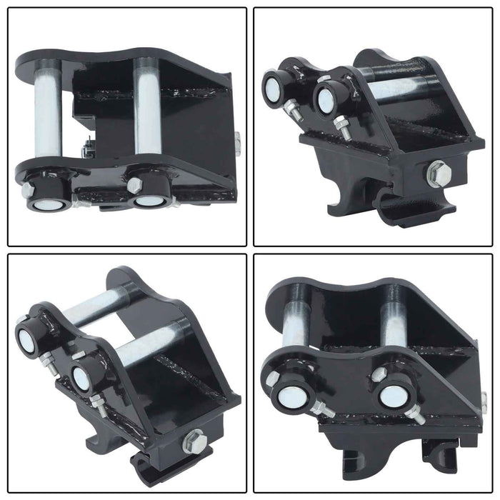 DURAFORCE Mini Excavator Quick Hitch Coupler Universal Fit for Easy Attachment Switching