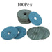 DURAFORCE 100Pcs 4.5" × 7/8" 36 Grit Zirconia Resin Fiber Disc Grinding & Sanding Discs