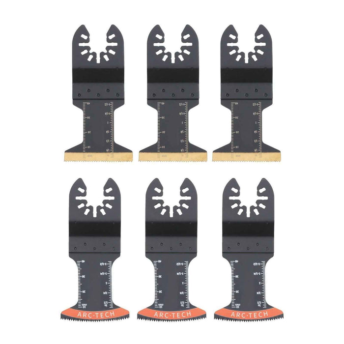 DURAFORCE 37Pack Universal Quick Release Oscillating Tool Blade Wood & Plastic Saw Blades