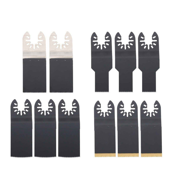 DURAFORCE 37Pack Universal Quick Release Oscillating Tool Blade Wood & Plastic Saw Blades