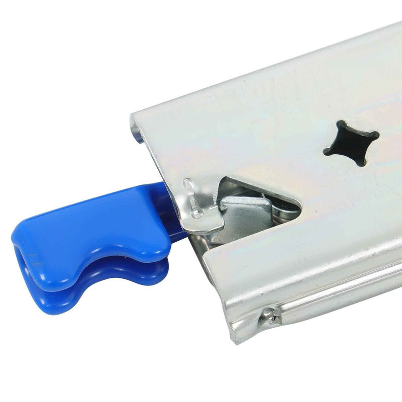 DURAFORCE 1 Pair Locking Drawer Slides 20 Inch Lock & Full Extension 500 lbs Load Capacity