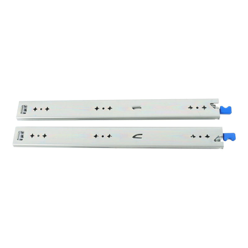 DURAFORCE 1 Pair Locking Drawer Slides 20 Inch Lock & Full Extension 500 lbs Load Capacity