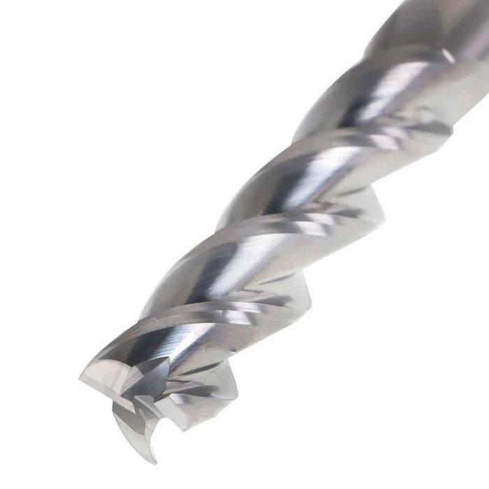 DURAFORCE 1/2" 3 Flute Long Length 2" LOC Carbide End Mill 4" Overall Length