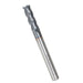 DURAFORCE 5 Pcs 3/16" 4 Flute Regular Carbide End Mill 2" Overall Length - TiALN COATED