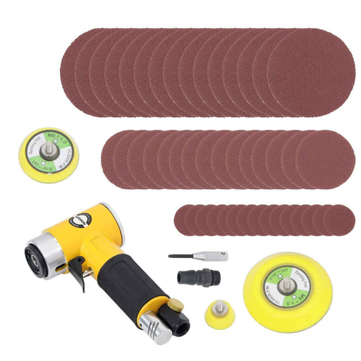 DURAFORCE Random Orbital Air Sander Mini Pneumatic Sander 1 "2" 3 " for Auto Body Work
