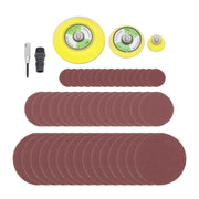 DURAFORCE Random Orbital Air Sander Mini Pneumatic Sander 1 "2" 3 " for Auto Body Work