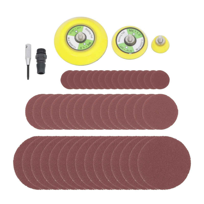 DURAFORCE Random Orbital Air Sander Mini Pneumatic Sander 1 "2" 3 " for Auto Body Work