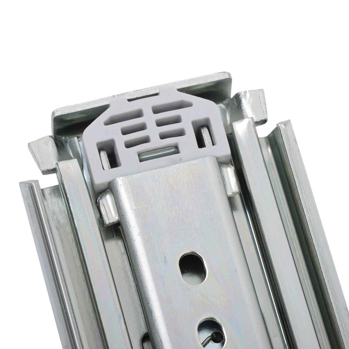 DURAFORCE 1 Pair Locking Drawer Slides 24 Inch Lock & Full Extension 500 lbs Load Capacity