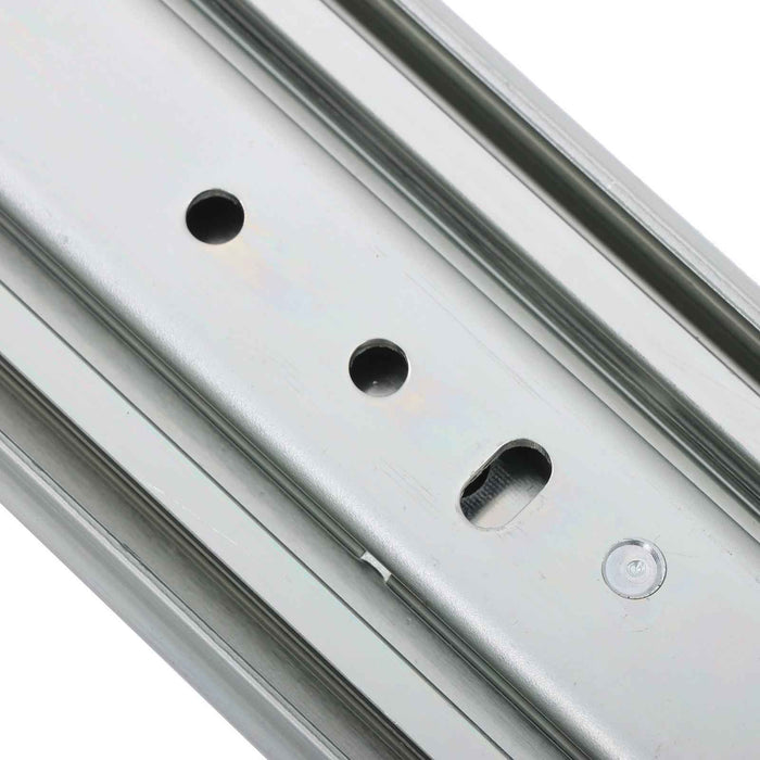 DURAFORCE 1 Pair Locking Drawer Slides 24 Inch Lock & Full Extension 500 lbs Load Capacity