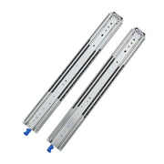 DURAFORCE 1 Pair Locking Drawer Slides 24 Inch Lock & Full Extension 500 lbs Load Capacity