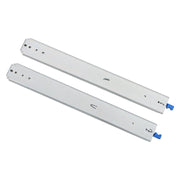 DURAFORCE 1 Pair Locking Drawer Slides 24 Inch Lock & Full Extension 500 lbs Load Capacity
