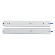DURAFORCE 1 Pair Locking Drawer Slides 24 Inch Lock & Full Extension 500 lbs Load Capacity