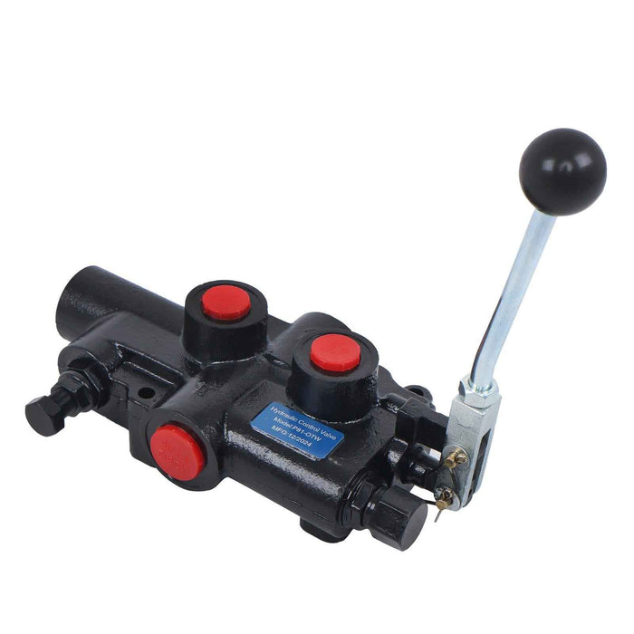 DURAFORCE 4300 PSI 1 Spool 21 GPM Hydraulic Log Splitter Control Valve Detent release