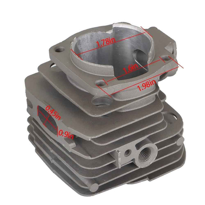 DURAFORCE 46MM Cylinder Piston Kit For Husqvarna 50 51 55 Rancher Chainsaws